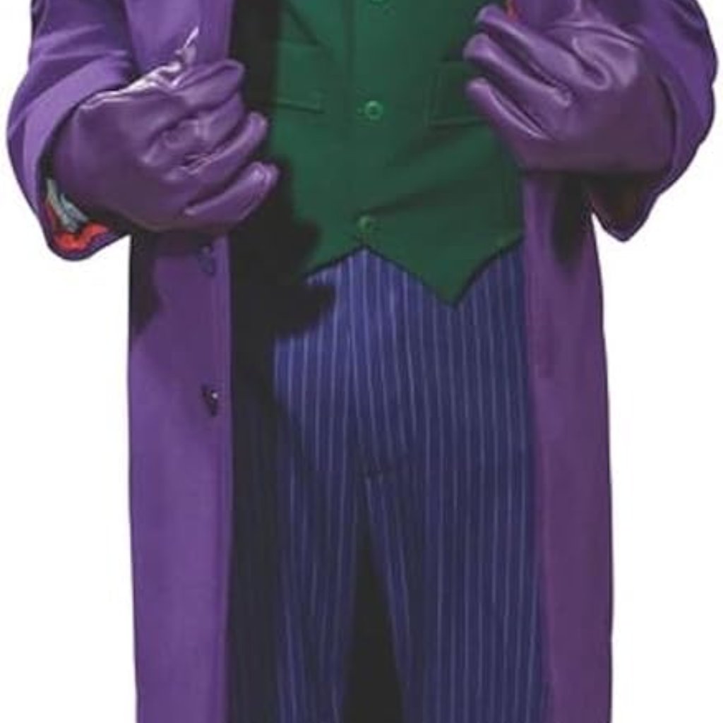 Deluxe Men's Joker Costume From The Dark Knight - Authentic & Complete Ensemble